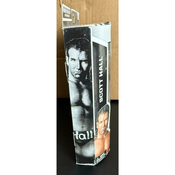 WWE Mattel Elite Ringside Exclusive SCOTT HALL NWO Flashback Figure WCW WWF READ - Picture 4 of 8